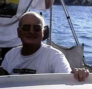 Lance Gowland, Skipper Eureka, from Sydney.